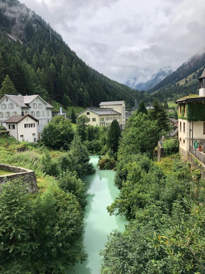 Ferienwohnung Alpine Haus Göschenen Exterior foto